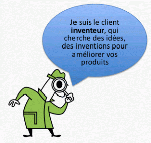 Client inventeur ou de pointe, ou précurseur. En anglais, lead customer.